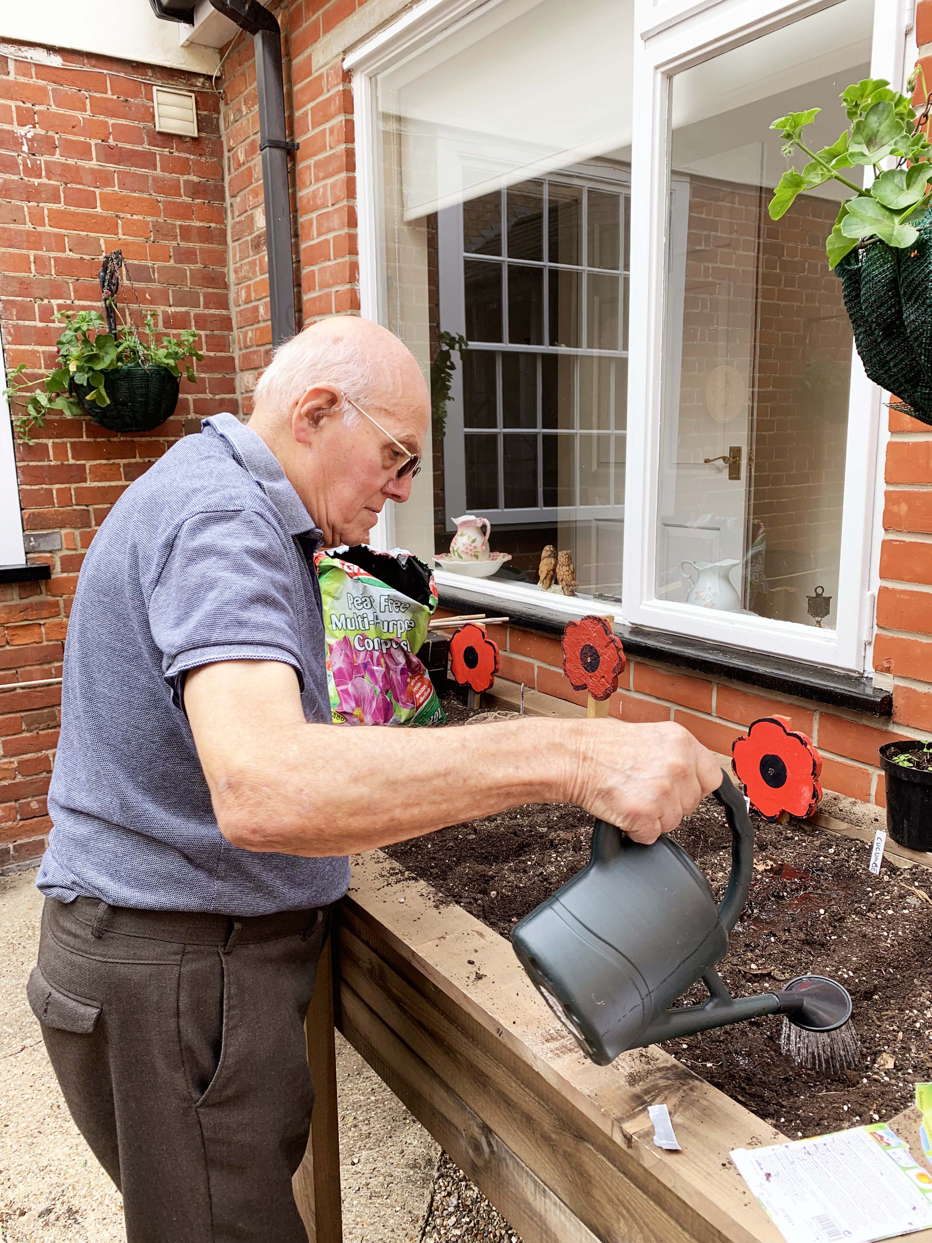 Colne Place Watering Plants