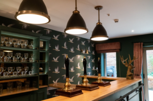 Care home in Congleton: The bar at Priesty Fields